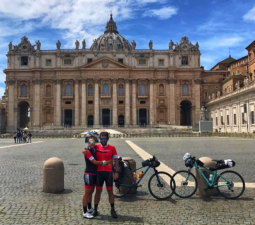 L'arrivo nella "città eterna"